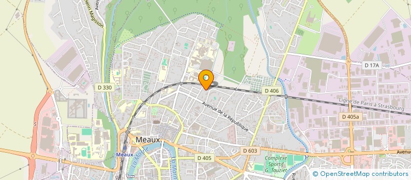 localisation de l'entreprise FP TECH à MEAUX