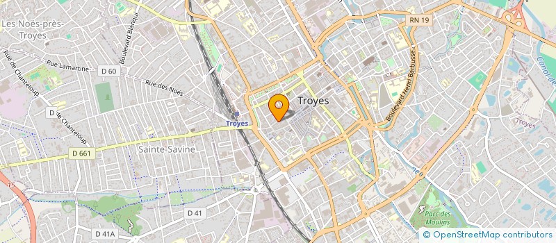 localisation de l'entreprise FP TROYES à TROYES
