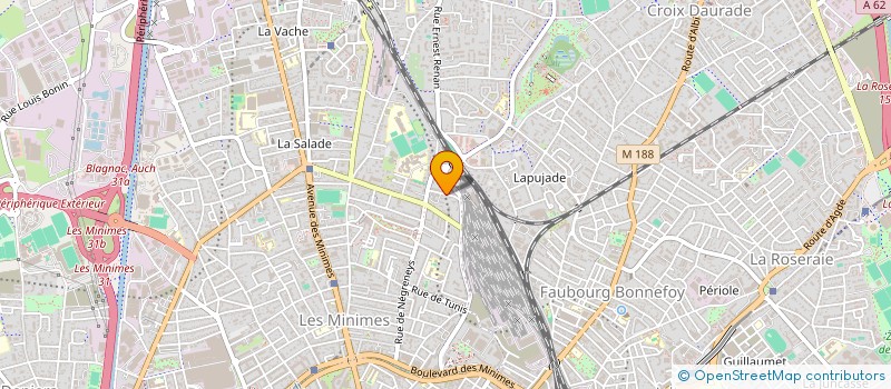 localisation de l'entreprise FP2C à TOULOUSE