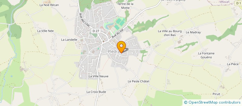 localisation de l'entreprise FP2I à PLEDRAN