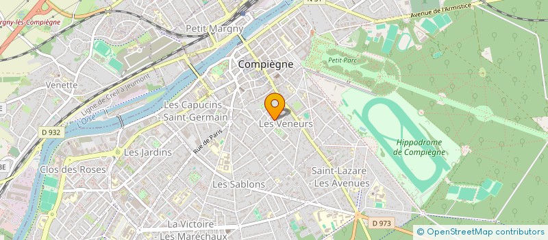 localisation de l'entreprise FP2J INVESTISSEMENTS  COMPIEGNE