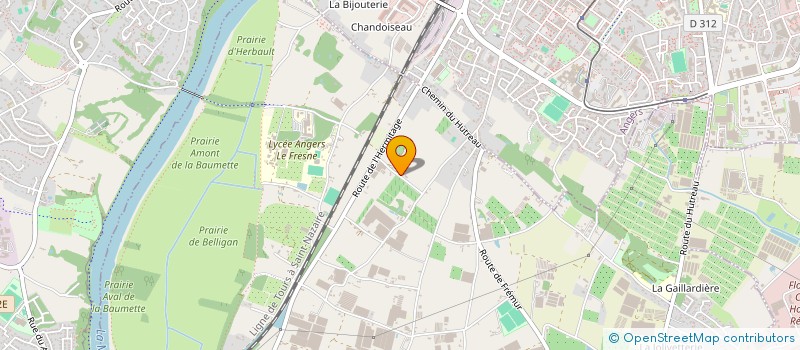 localisation de l'entreprise FP2L  SAINTE-GEMMES-SUR-LOIRE