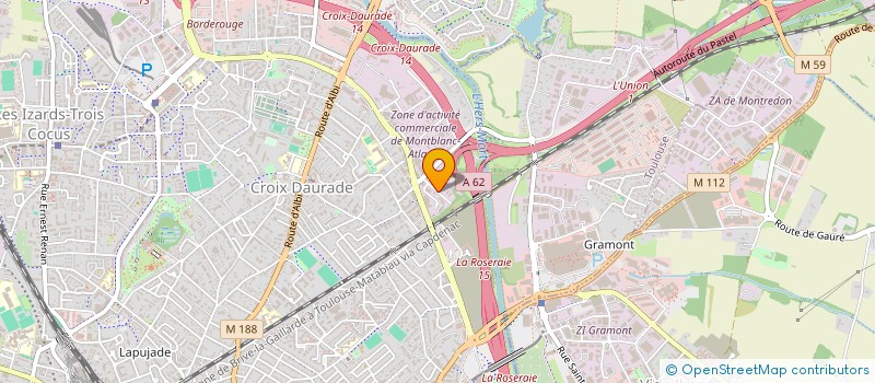 localisation de l'entreprise FP3T  TOULOUSE