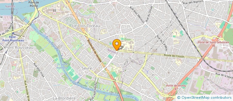 localisation de l'entreprise FP4K à NANTES