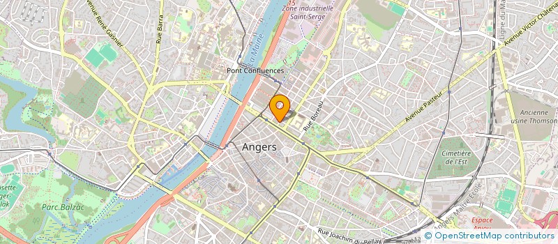 localisation de l'entreprise FPA 360 à ANGERS