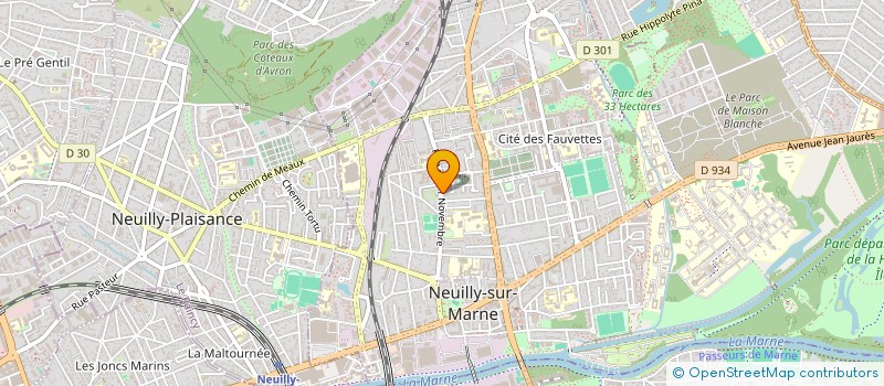 localisation de l'entreprise FPA à NEUILLY SUR MARNE