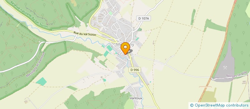 localisation de l'entreprise FPACS  MESSIGNY-ET-VANTOUX