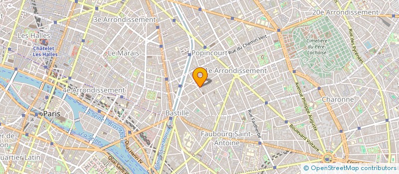 localisation de l'entreprise FPB  PARIS