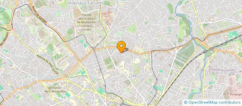 localisation de l'entreprise FPB à MONTPELLIER