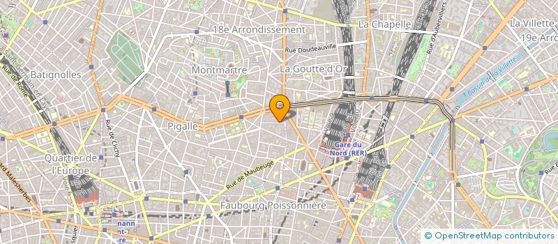 localisation de l'entreprise FPB  PARIS