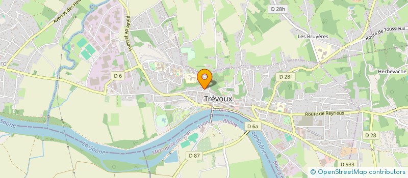 localisation de l'entreprise FPB CONSEILS & FORMATIONS à TREVOUX