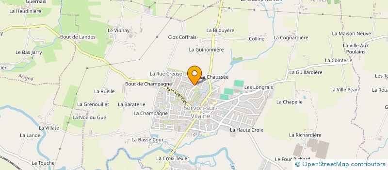 localisation de l'entreprise FPB INVEST 35 à NOYAL-SUR-VILAINE