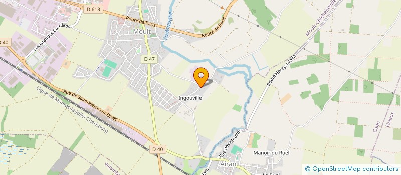 localisation de l'entreprise FPC A'GENCEMENT à MOULT-CHICHEBOVILLE