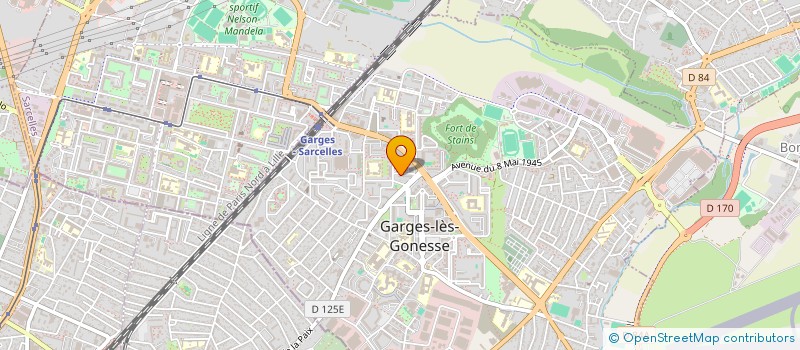 localisation de l'entreprise FPC SERVICES  GONESSE