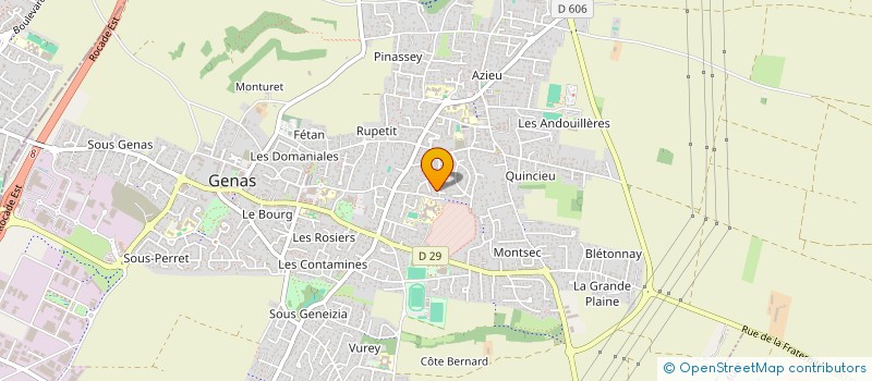 localisation de l'entreprise FPC TERRIER PARTICIPATIONS à GENAS