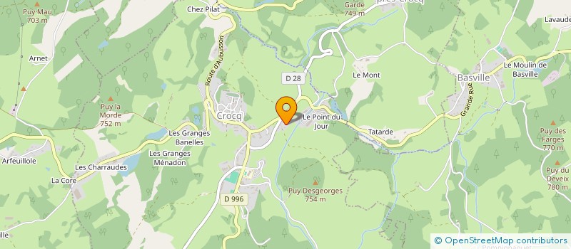 localisation de l'entreprise FPCD à CROCQ