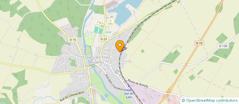 localisation de l'entreprise FPCE ENERGIES à CLOYES-LES-TROIS-RIVIERES