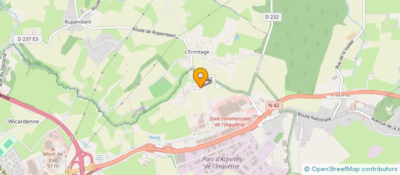 localisation de l'entreprise FPCO - FORMATION PROFESSIONNELLE DE LA COTE D'OPALE  SAINT-MARTIN-BOULOGNE