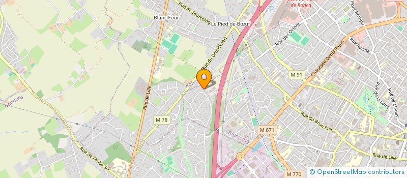 localisation de l'entreprise FPCONSEILS à TOURCOING