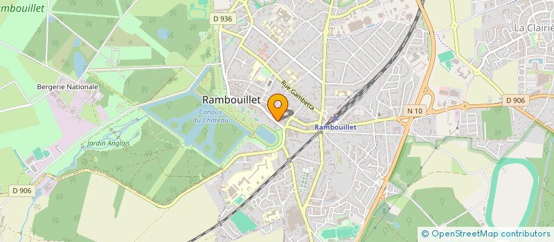 localisation de l'entreprise FPCVR à RAMBOUILLET