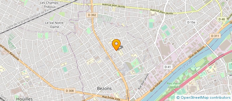 localisation de l'entreprise FPDM RENOV à BEZONS