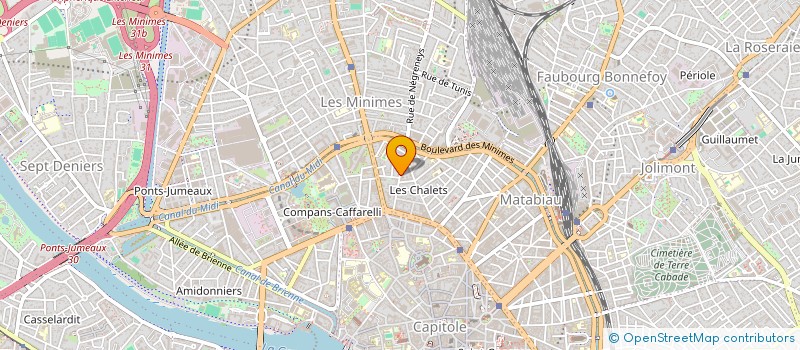 localisation de l'entreprise FPE à TOULOUSE