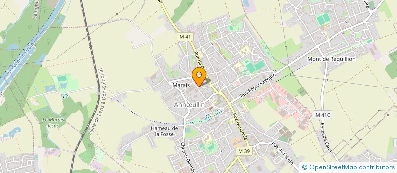 localisation de l'entreprise FPE CONSULTING  ANNULLIN