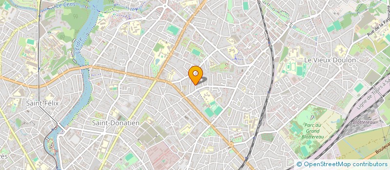 localisation de l'entreprise FPESI à NANTES