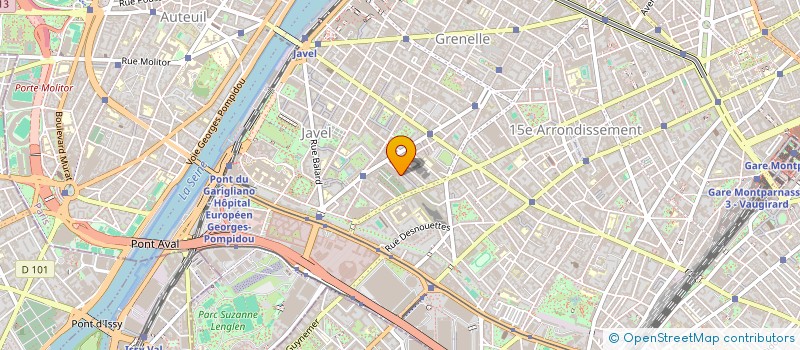 localisation de l'entreprise FPF  PARIS