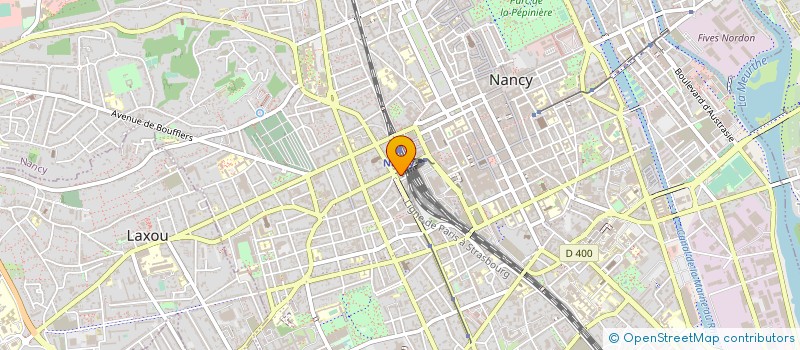 localisation de l'entreprise FPF à NANCY