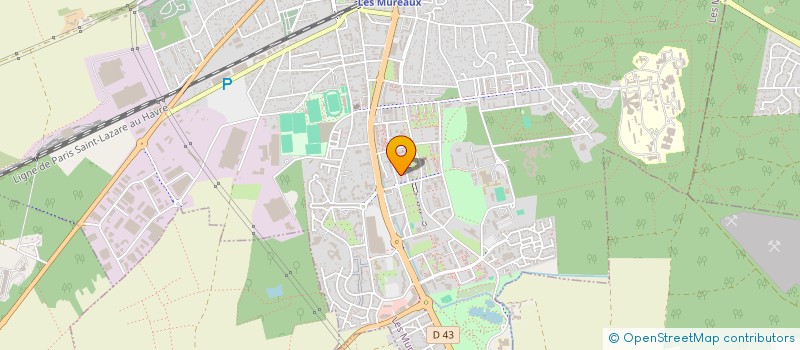 localisation de l'entreprise FPF ELEC à LES MUREAUX