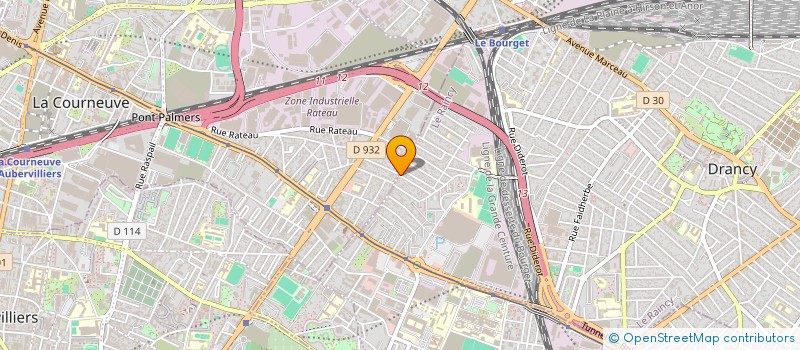 localisation de l'entreprise FPF MENUISERIES à DRANCY