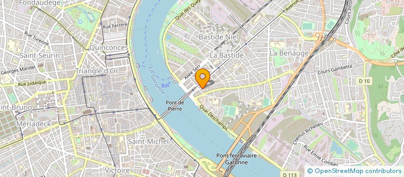 localisation de l'entreprise FPFOOTWEAR à BORDEAUX