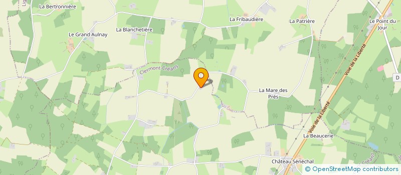 localisation de l'entreprise FPG TRANSPORTS  CLERMONT CREANS