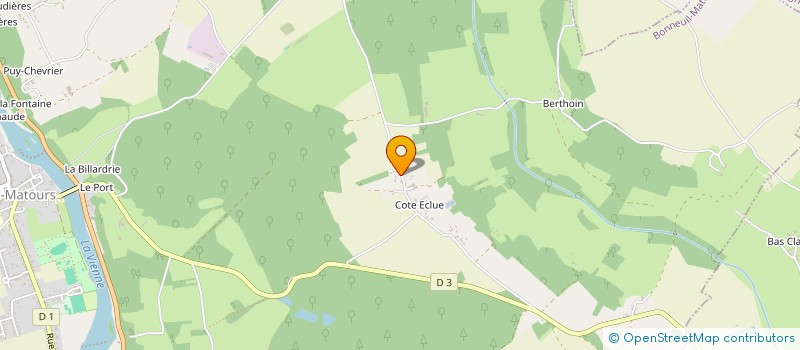 localisation de l'entreprise FPH  BONNEUIL-MATOURS