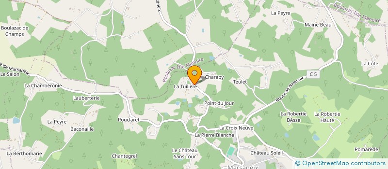 localisation de l'entreprise FPH IMMO  SANILHAC