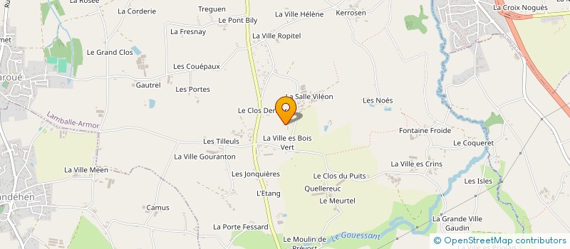 localisation de l'entreprise FPHD à LAMBALLE-ARMOR