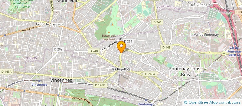 localisation de l'entreprise FPI  FONTENAY-SOUS-BOIS