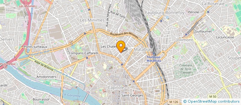 localisation de l'entreprise FPI  TOULOUSE