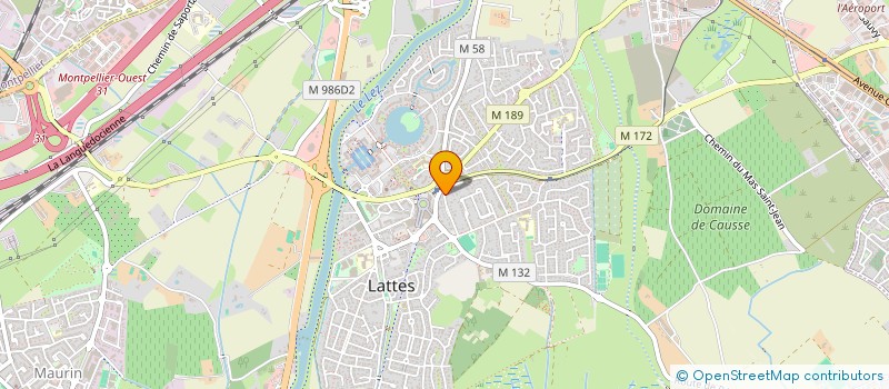 localisation de l'entreprise FPI CONSEILS ET FORMATIONS à LATTES