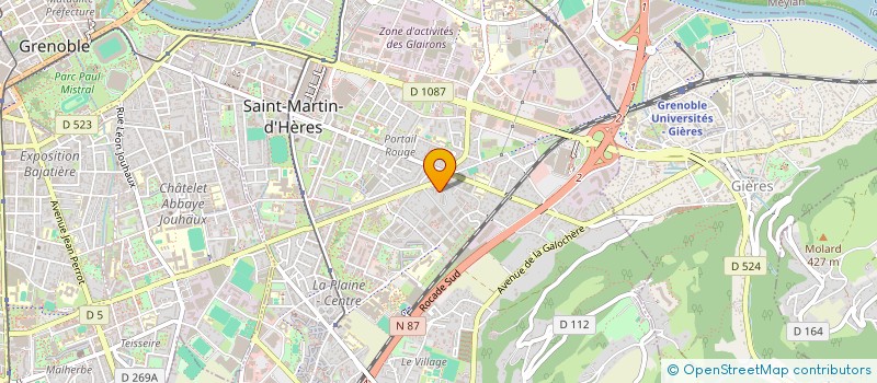 localisation de l'entreprise FPI RECHERCHES à SAINT-MARTIN-D'HERES