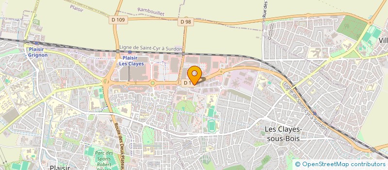 localisation de l'entreprise FPIC SN à CLAYES-SOUS-BOIS (LES)