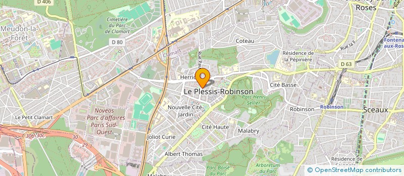 localisation de l'entreprise FPINSIGHT à LE PLESSIS-ROBINSON