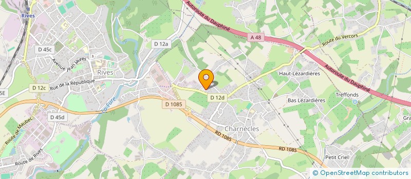 localisation de l'entreprise FPJ  CHARNECLES