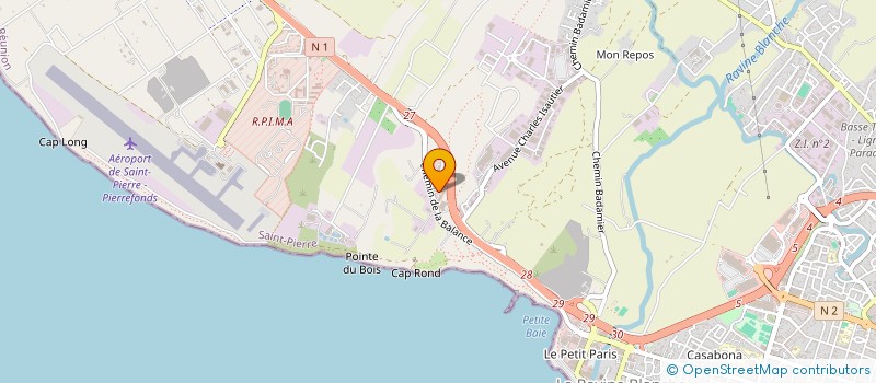 localisation de l'entreprise FPJ INVESTS à NICE
