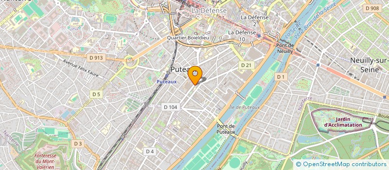 localisation de l'entreprise FPJ RENOVATIONS à NEUILLY-SUR-SEINE
