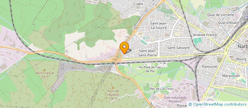localisation de l'entreprise FPL.2024  NARBONNE