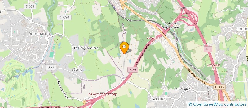 localisation de l'entreprise FPL  DARDILLY