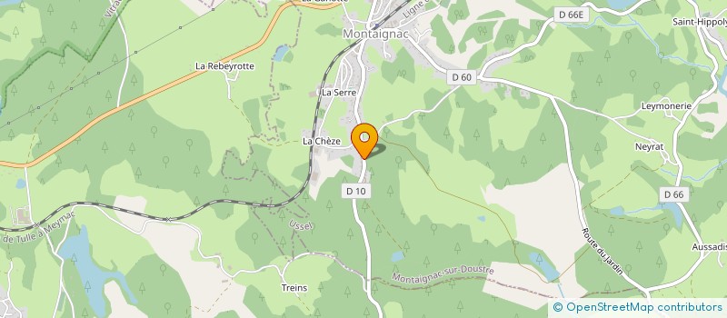 localisation de l'entreprise FPL INVEST  BRIVE-LA-GAILLARDE