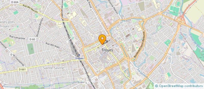 localisation de l'entreprise FPL INVESTISSEMENT à TROYES